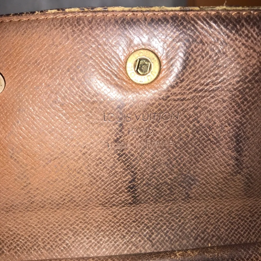 Auth. LV Porte Tresor International wallet_9